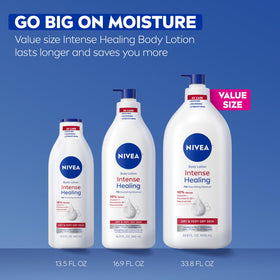 NIVEA bottle with recycled plastic icon illustrating sustainable packaging