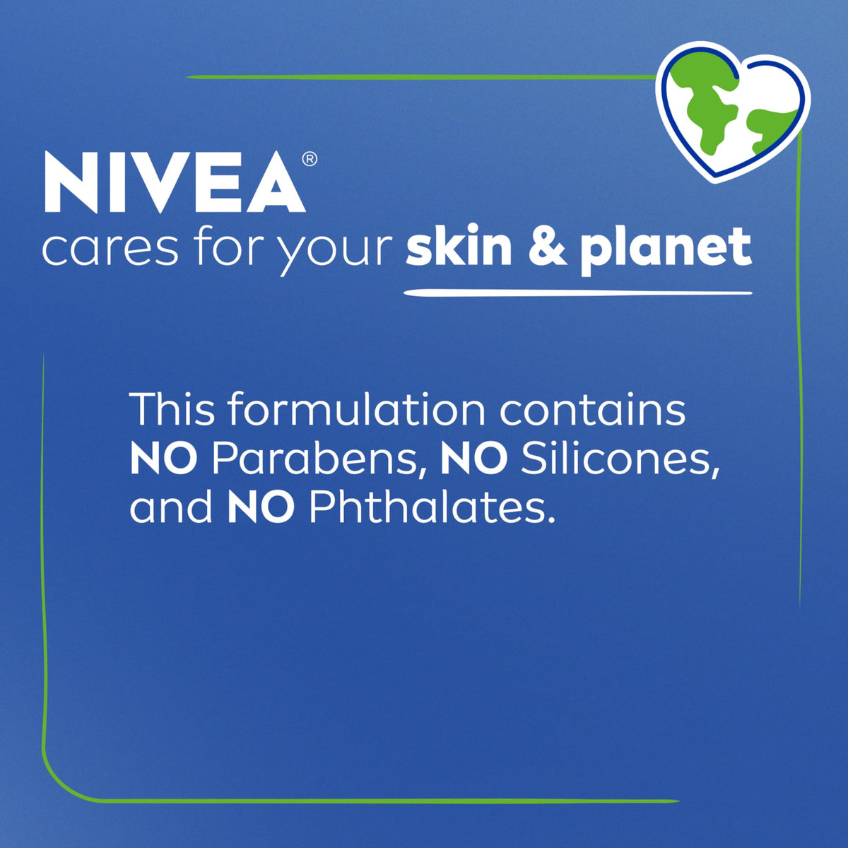 NIVEA ingredient focus with glycerin and provitamin B5 for nourishment