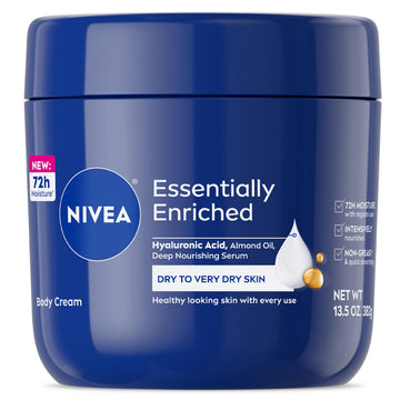 NIVEA jar front label showing product name and size for clear identification and trust