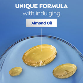 NIVEA lotion applied on forearm demonstrating immediate smoothing effect