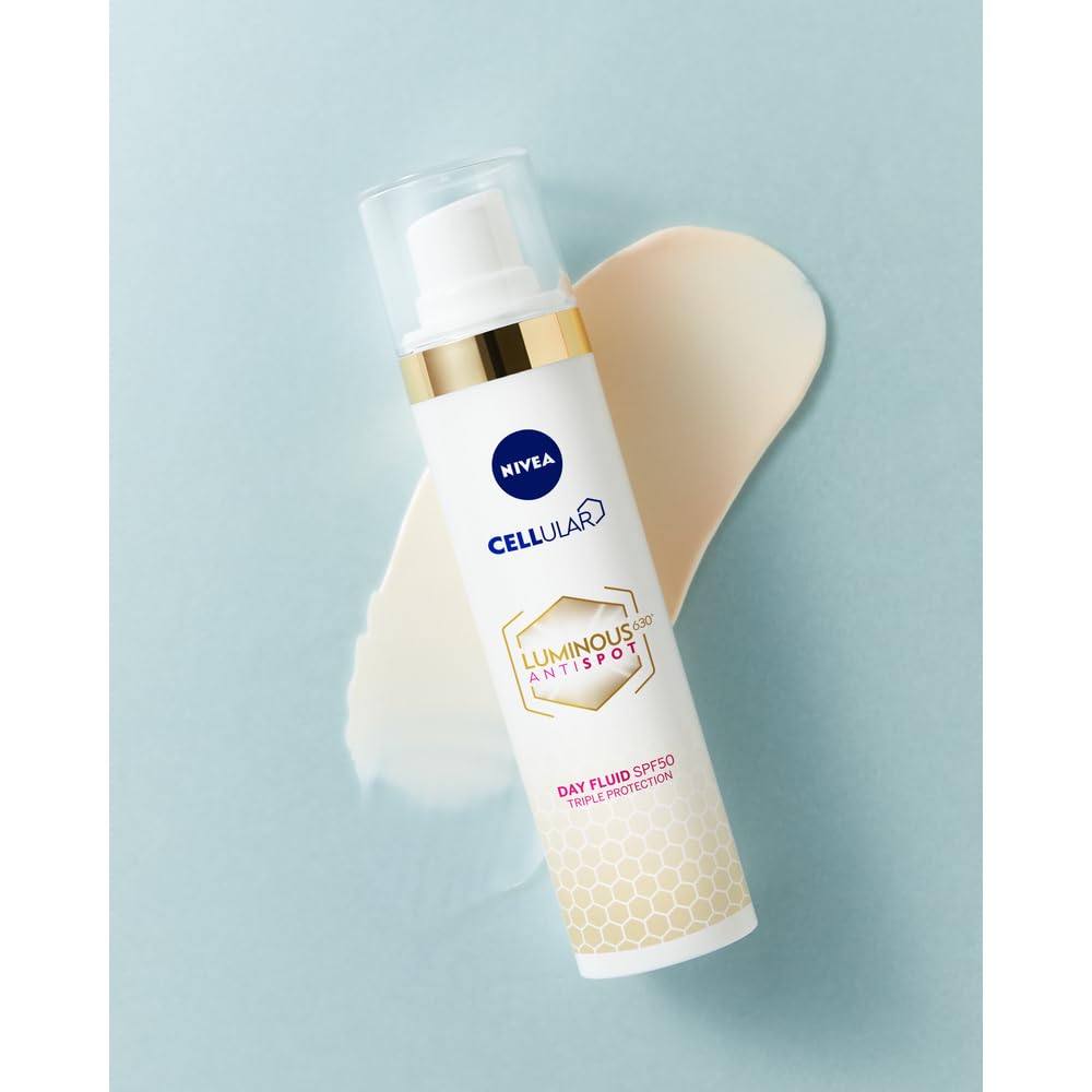 NIVEA applied during morning routine showing layered skincare benefits