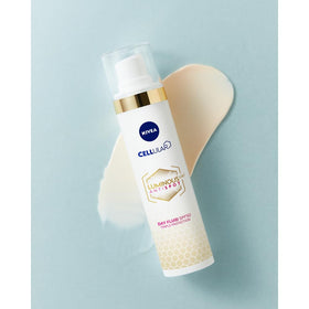 NIVEA applied during morning routine showing layered skincare benefits