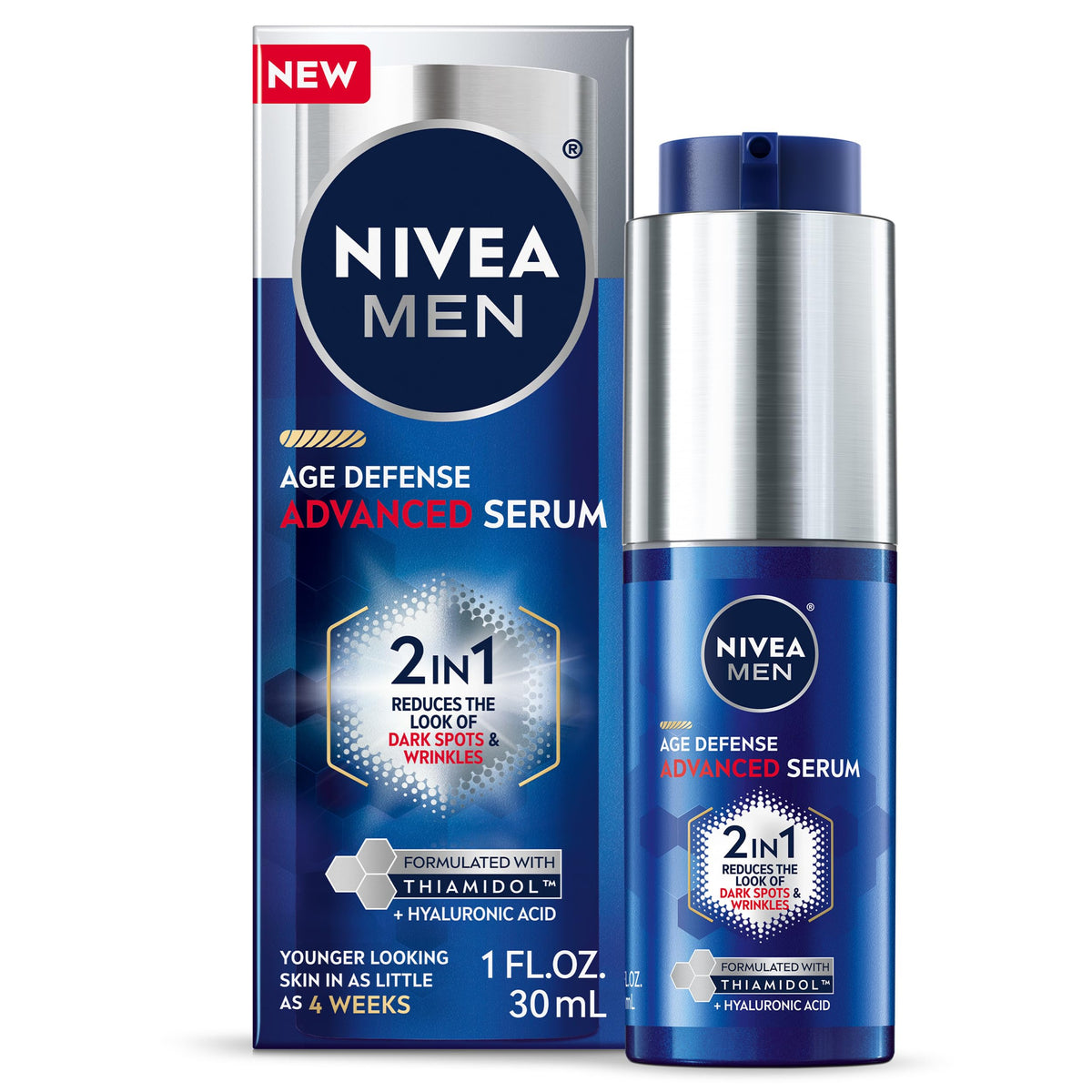NIVEA MEN front packaging showing product and brand benefits