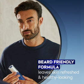 NIVEA MEN small bottle in travel bag for convenient skincare on the go