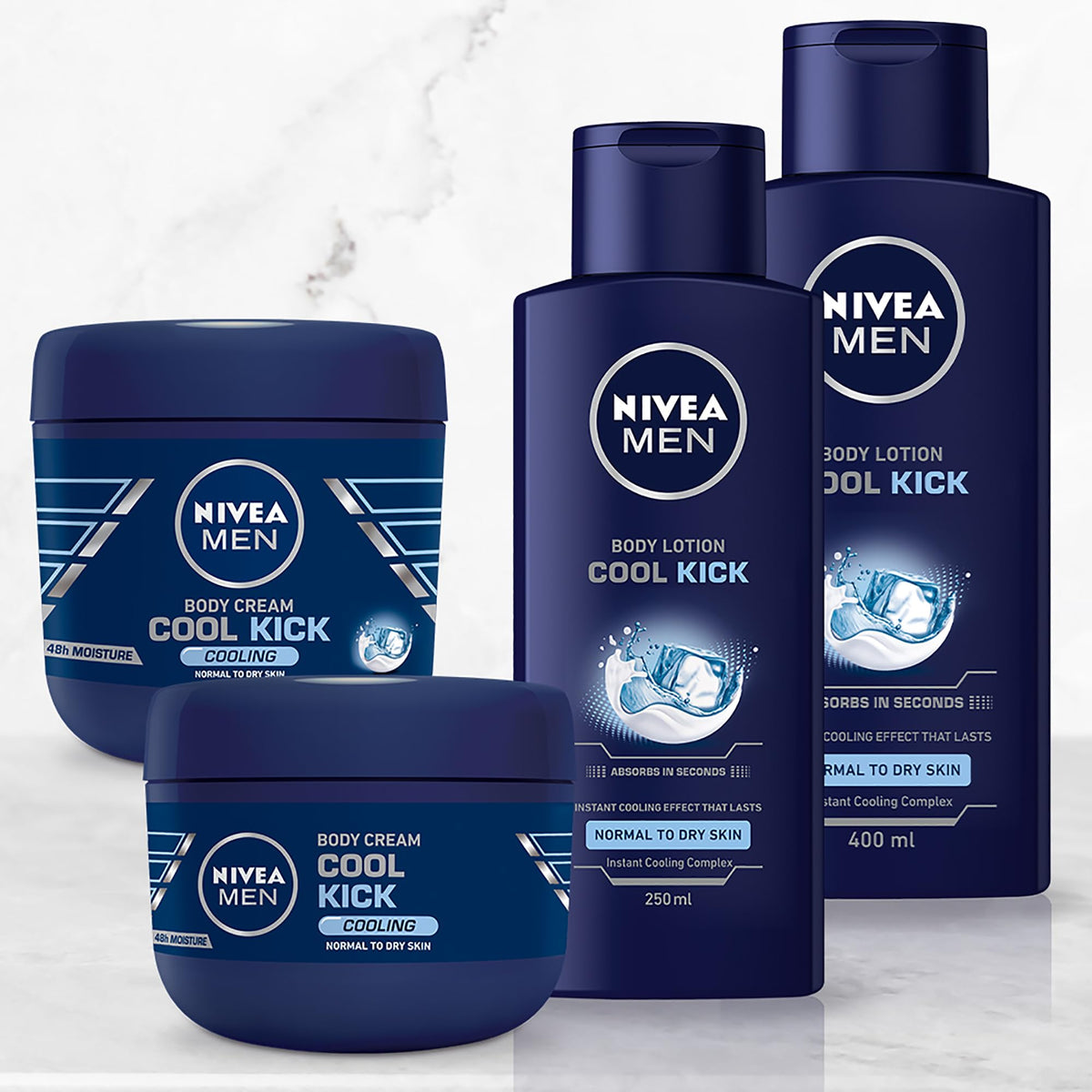NIVEA men in gym bag lifestyle image showing convenient on-the-go refresh