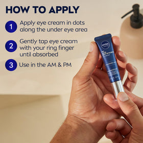 NIVEA MEN travel-ready size tube fitting into a toiletry bag for grooming on the go