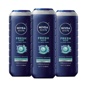NIVEA MEN front bottle shot showing label and menthol scent benefit