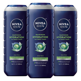 NIVEA MEN front pack showing bottle and clear branding for easy selection