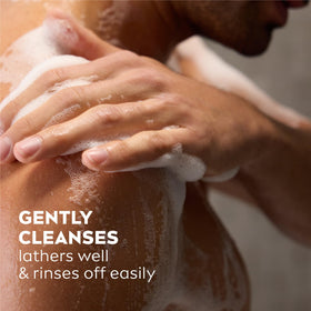 NIVEA MEN flip cap and dispense action for easy shower use