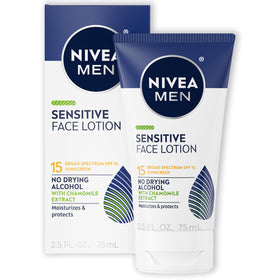 NIVEA MEN tube close-up highlighting label and travel-friendly tube
