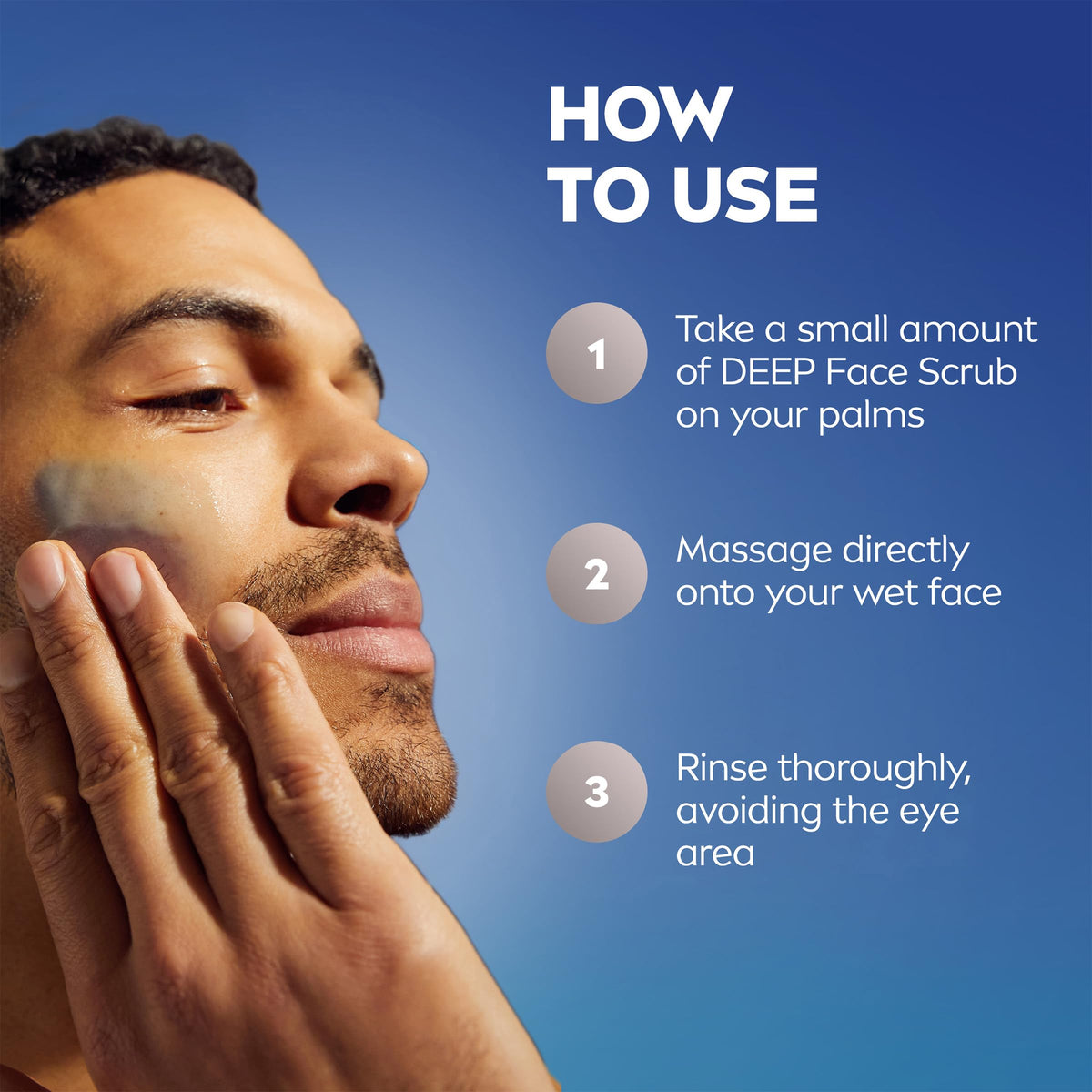 NIVEA MEN tube inside travel bag illustrating portability and gym-ready convenience