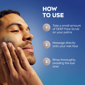 NIVEA MEN tube inside travel bag illustrating portability and gym-ready convenience