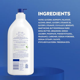 NIVEA after use skin visual showing hydrated, smoother appearance benefit
