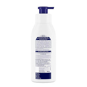 NIVEA back label close-up displaying ingredients and SPF 15 benefits for informed use
