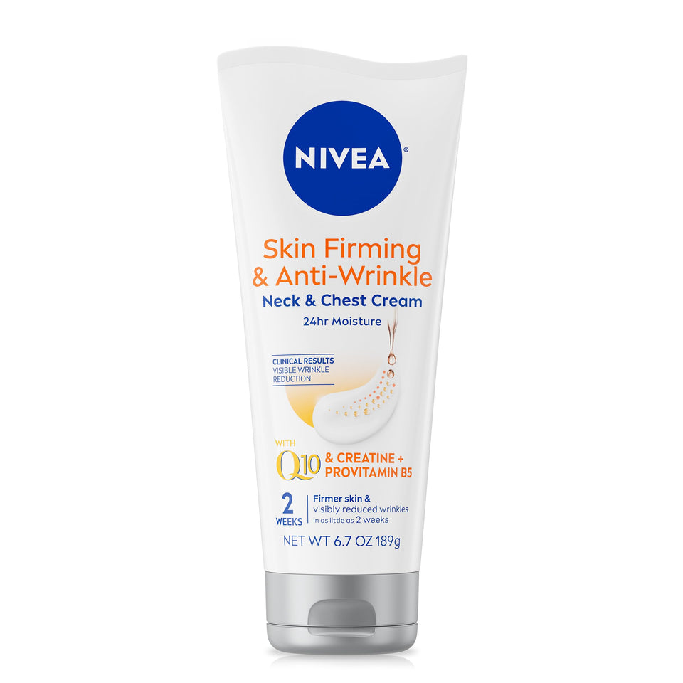 NIVEA tube front view showing product branding and size benefit