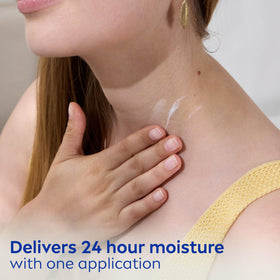 NIVEA in bathroom routine setting suggesting daily use and consistency