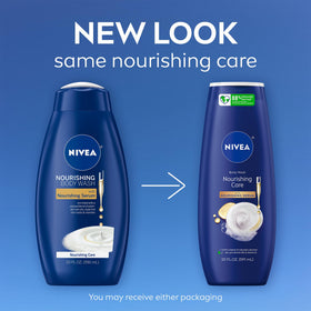 NIVEA pump dispensing creamy foam for easy, hydrating application