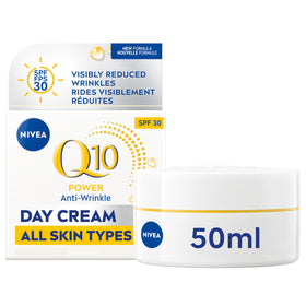 NIVEA jar front packaging showing product name and SPF 30 benefit