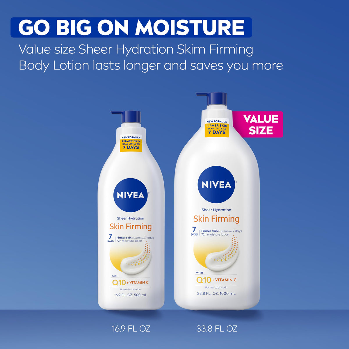 NIVEA recycled bottle detail emphasizing eco‑friendly recycled plastic benefit
