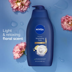 NIVEA body wash used as shaving glide offering smooth shave benefit