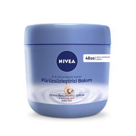 NIVEA shea butter tub front view showing clean packaging and hydration benefit