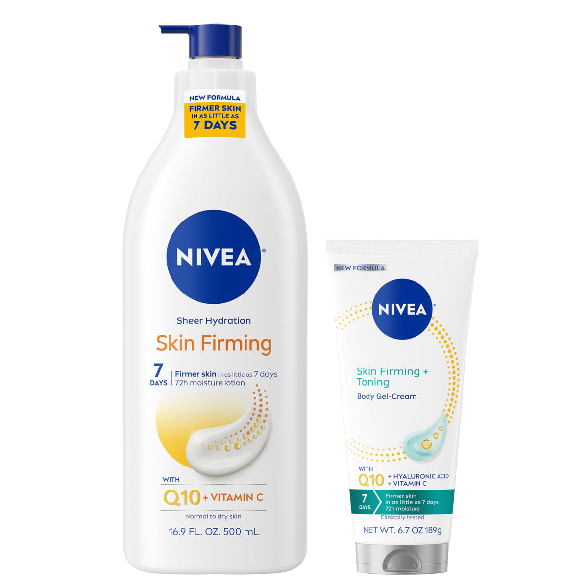 NIVEA sheer hydration lotion front packaging showing size and label benefits