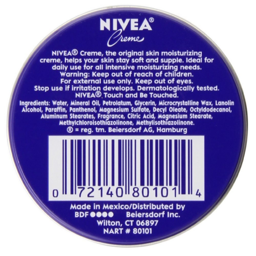 NIVEA cream close-up texture demonstrating rich absorption and smoothing benefit