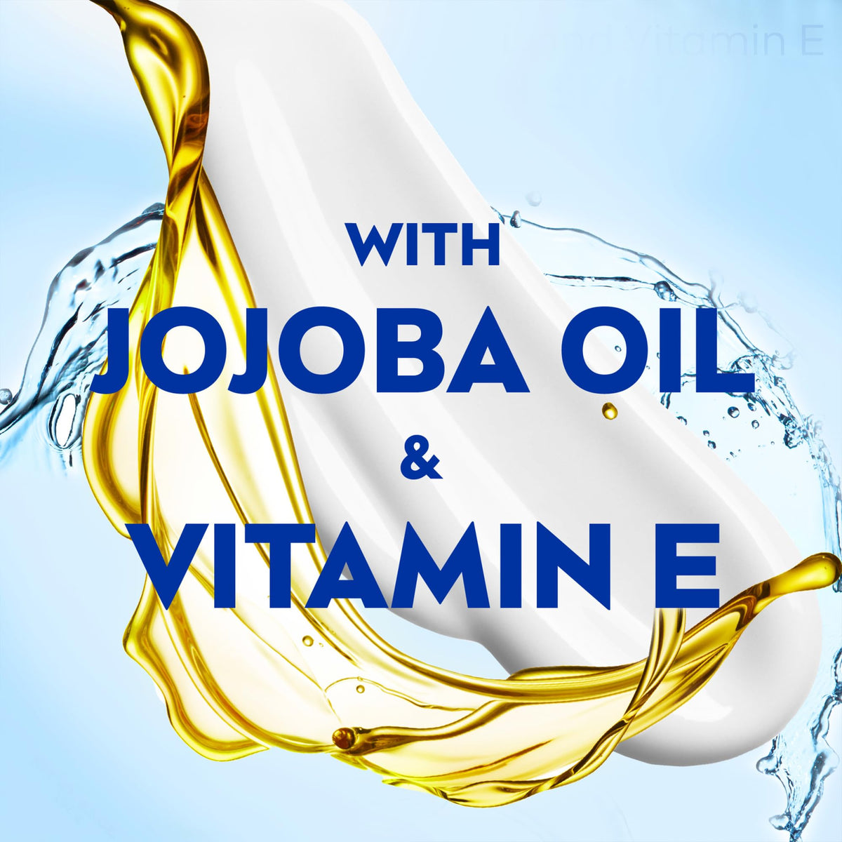 NIVEA soft with jojoba oil detail illustrating natural ingredient nourishment