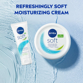 NIVEA soft label close-up with Allure award badge showing recognition