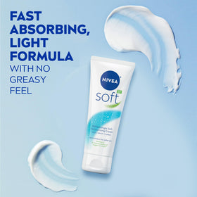 NIVEA soft three-tube arrangement for value pack and portability