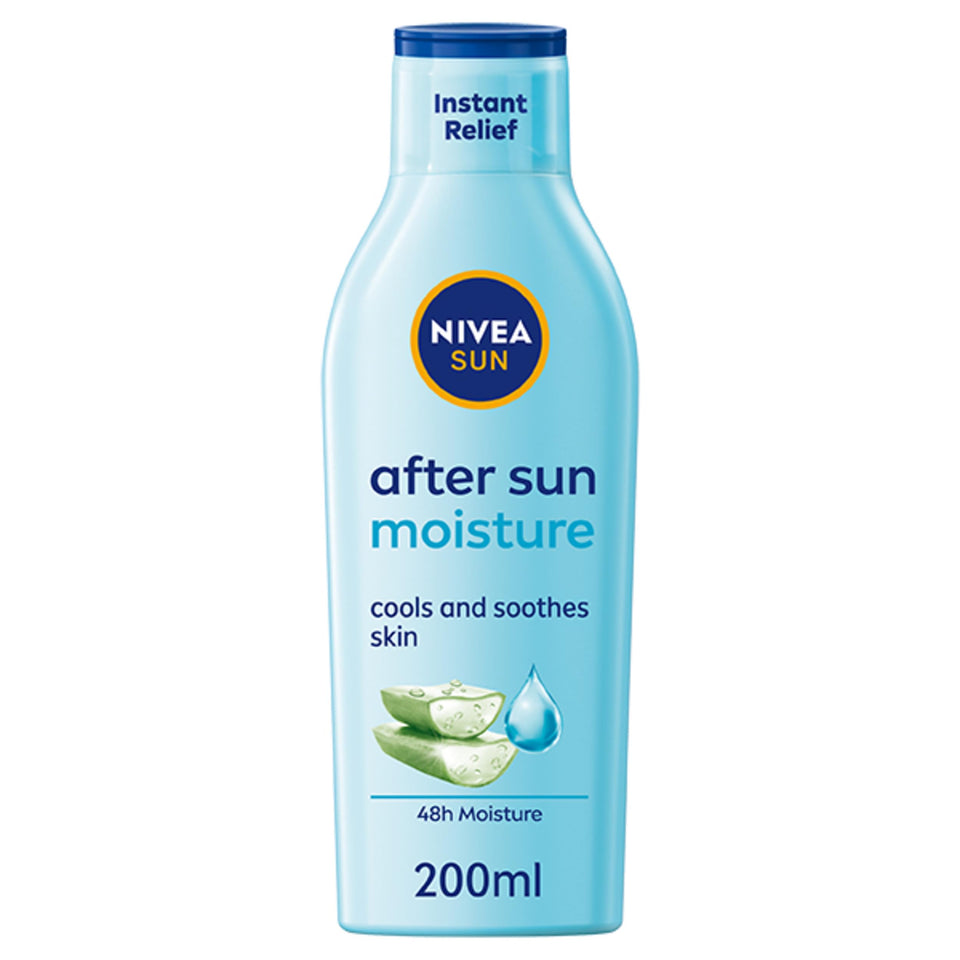 Nivea Sun front packaging 200ml showing bottle and brand for easy identification