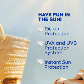 NIVEA application in hand illustrating easy spreadability and hydration
