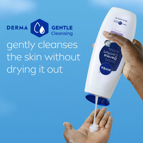 NIVEA gel texture close-up demonstrating hydrating consistency