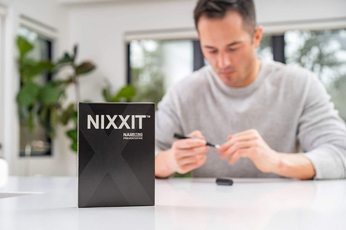 NIXXIT label close-up showing ingredients and USA-made assurance
