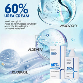 NIZENTA applying lotion to hands for targeted dry-skin relief