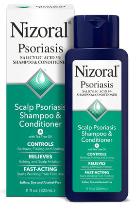 Nizoral front label showing product name and benefits for quick identification