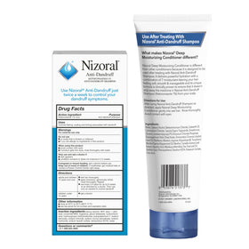 Nizoral shampoo applied to scalp demo highlighting proper treatment application benefit