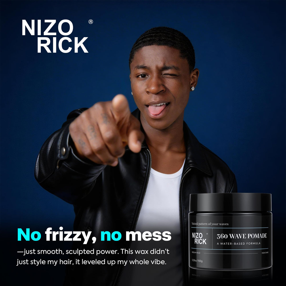 NIZORICK side label detail with usage instructions, aiding correct application