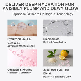 NK Skin Beauty close-up of clear drop texture highlighting fast absorption benefit