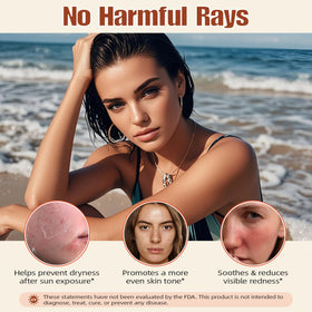 NKKOBSLE in a beach bag lifestyle shot suggesting sunless tan preparation and portability