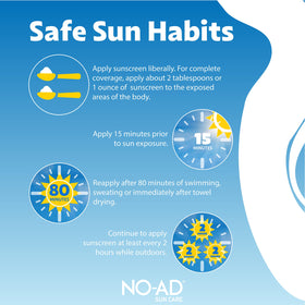 NO-AD bottle label detail highlighting hypoallergenic and ingredient-free benefit