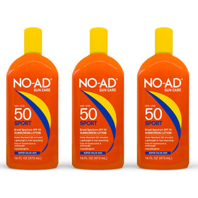 NO-AD front packaging showing three 16 fl oz bottles and value pack benefit