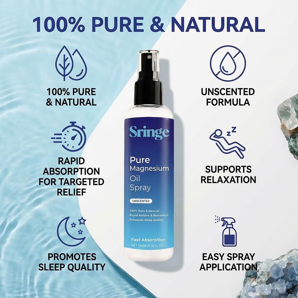 NO BALD magnesium oil texture on hand demonstrating fast absorption and minimal residue