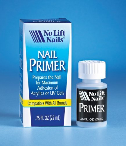 No Lift Nails primer front label showing bottle for professional adhesion