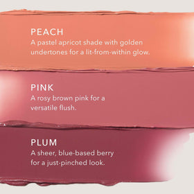 No Makeup Makeup close-up texture of cream-balm showing blendable finish benefit