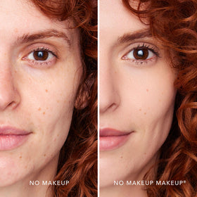 No Makeup Makeup Perfect Foundation Brush bristles close-up for smooth, streak-free application