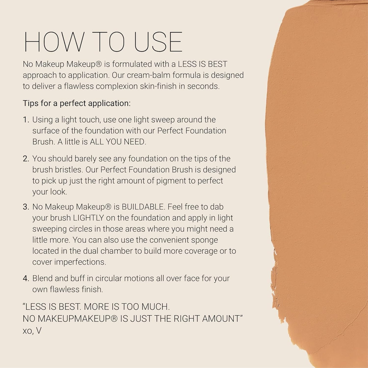 No Makeup Makeup Shade Natural jar open revealing cream-balm shade match benefit