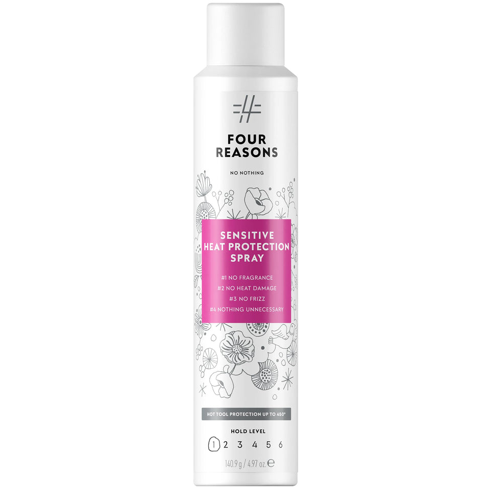 No Nothing front aerosol can showing clean minimalist packaging and product benefit