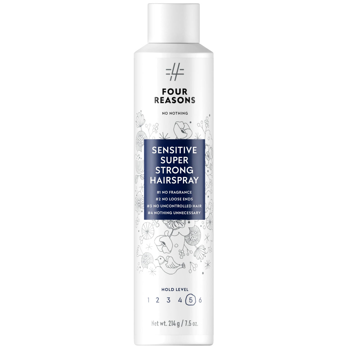 No Nothing front packaging showing unscented finish and size benefit