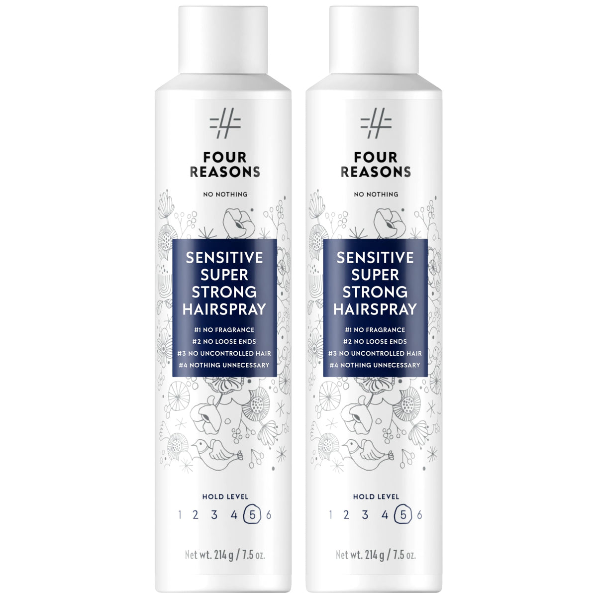 No Nothing front packaging showing two 7.5 oz cans and clear benefits